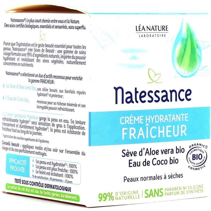 Crème hydratante* Fraîcheur