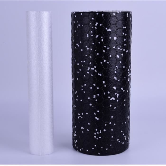 1 ensemble de 2 pièces rouleau de mousse flexible colonne de yoga portable de EVA outil de relaxation ROULEAU DE MASSAGE