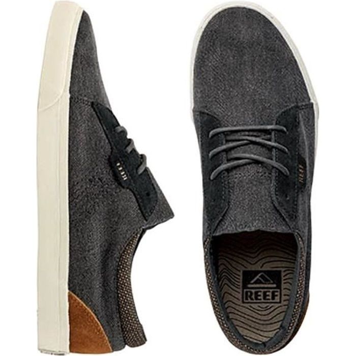 Reef Ridge Tx Black Denim Chaussures For Men Taille 45 Eur