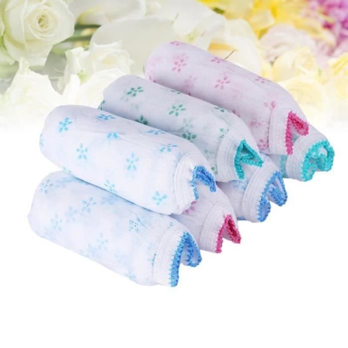 YF14055-8pcs sous-vêtements jetables post-partum culottes de maternité slips non tissés - taille (couleur - FILET