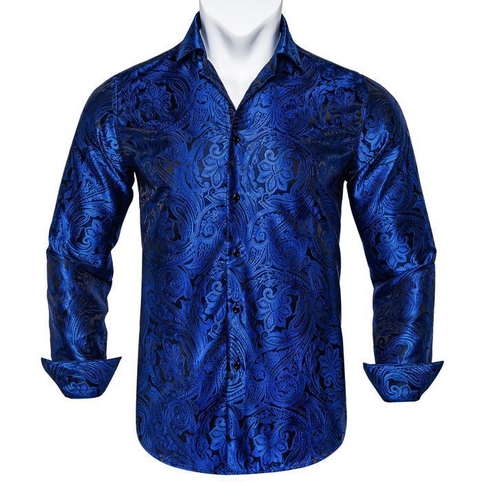 Chemise à manches longues pour hommes,vêtements décontractés