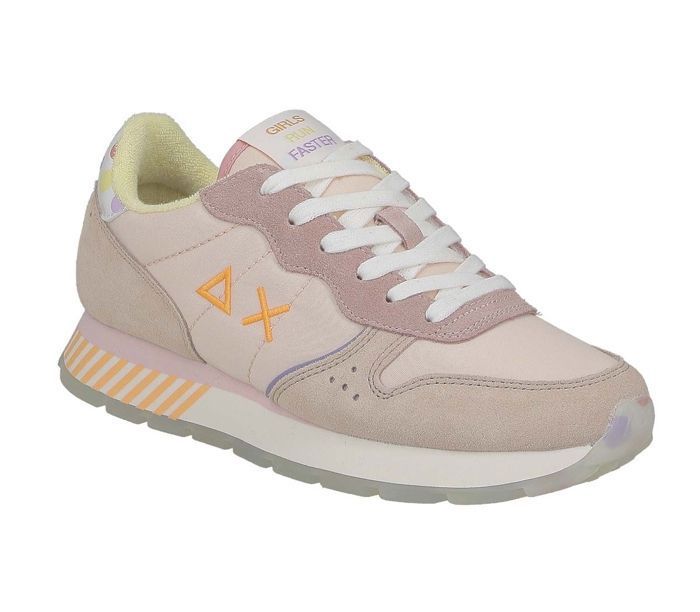 SUN68 Basket Dames Sun68 Ally Candy Cane Rose - Textile - Taille 39