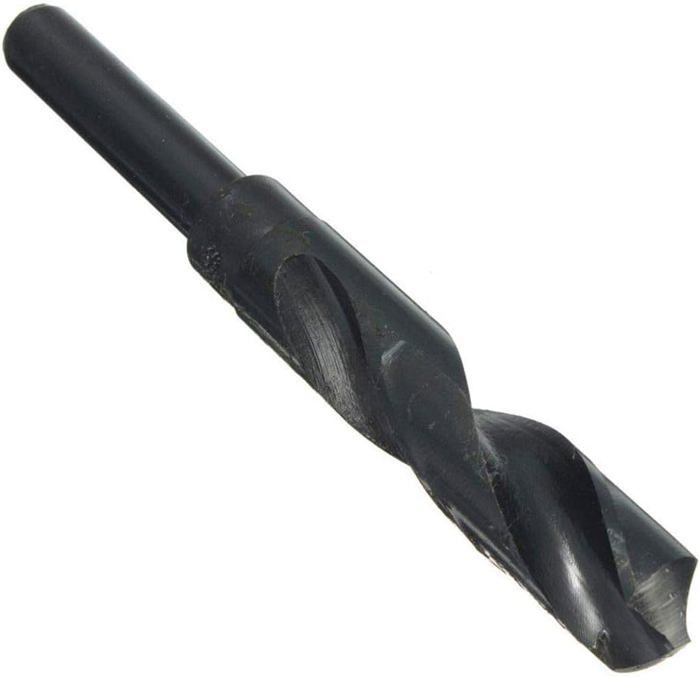 QUARKZMAN Foret Hélicoïdal 23mm 1/2" HSS 9341 Nitruré Noir - Mèche à Métaux Durs Et Bois