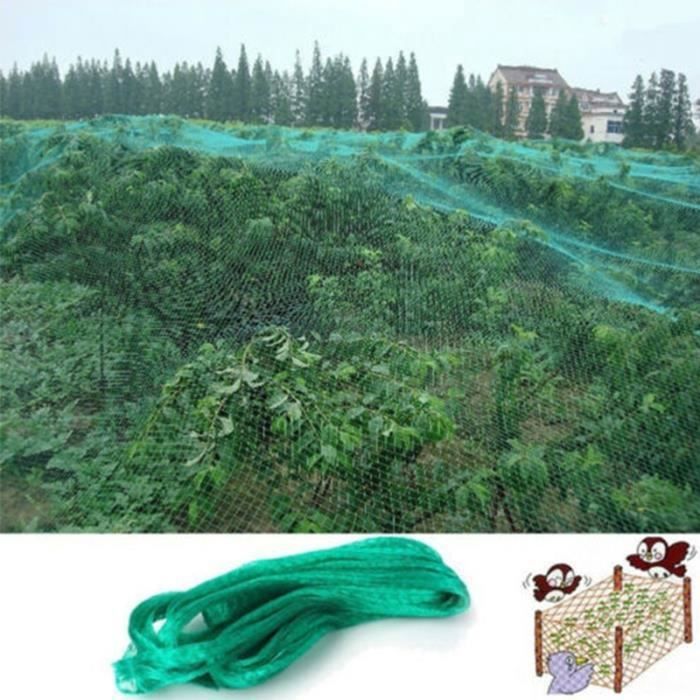 Filet De Jardin Vert 6m X 4m - Protection Anti-oiseaux Et Insectes Pour Légumes, Fraises, étang