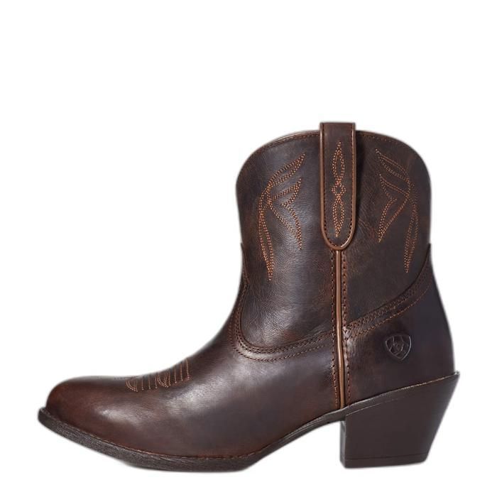 Bottes western en cuir femme Ariat Darlin - sassy brown Bottes western en cuir femme Ariat Darlin - sassy brown
