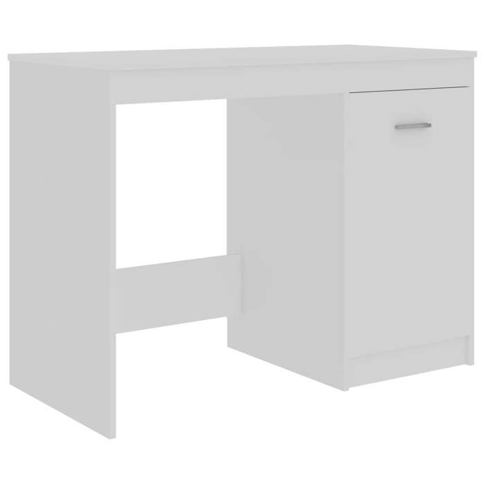 Bureau - CLOUD - Blanc - 100x50x76 cm - bois dingénierie LL73935