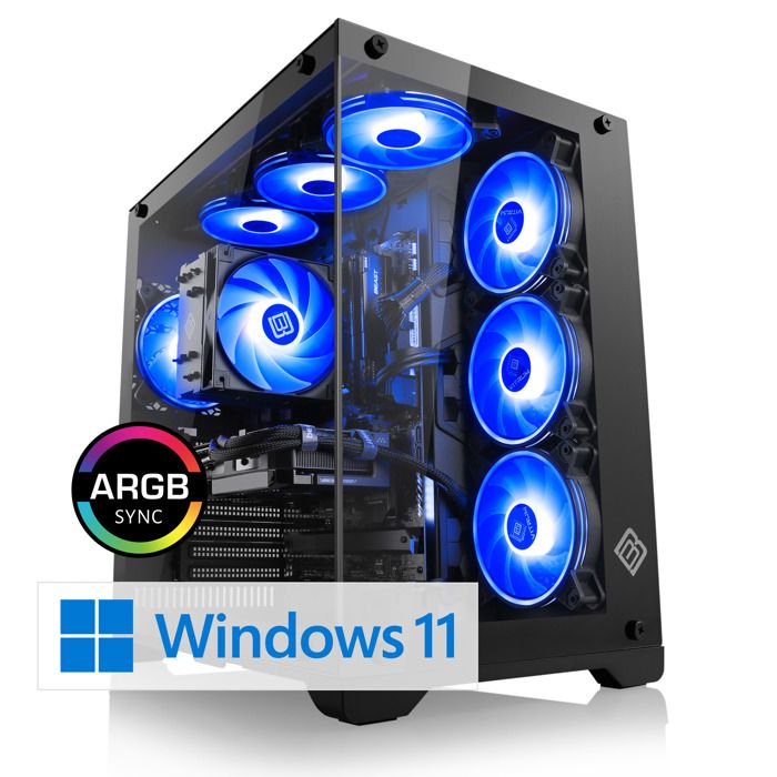 PC Gaming CSL Computer M12260H AMD Ryzen 7 RAM SSD Radeon RX 9070