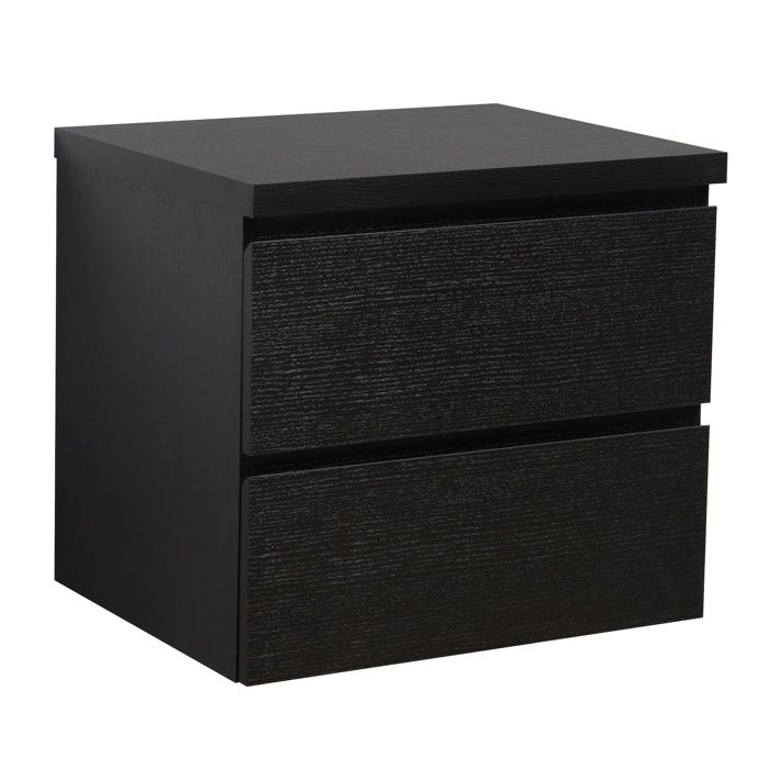 Meuble de salle de bain Angela 60cm - bois noir – Armoire de rangement Meuble de salle de bain Angela 60cm - bois noir – Armoire de rangement