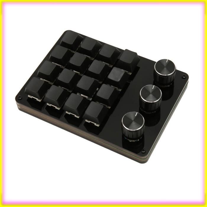 Keenso Clavier programmable Clavier Macro Programmable, 16 Clés de ...