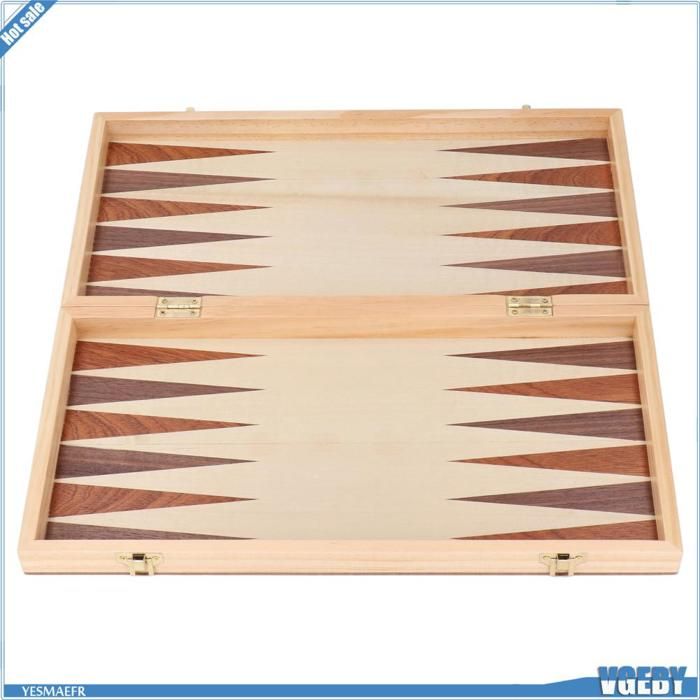 Jeu d' Echecs Bois Pliable Deluxe - Ambassador - Boutique BCD JEUX