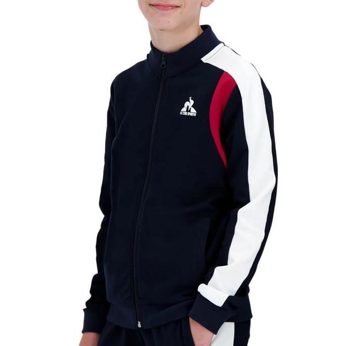 Sweat Marine Garçon Le Coq Sportif Tri Fz Sweat Marine Garçon Le Coq Sportif Tri Fz
