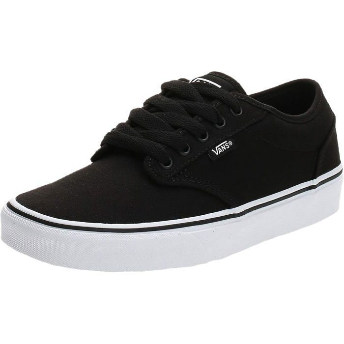 Skateshoes Vans - VTUY187(Canvas) Black/White - M Atwood Baskets mode homme