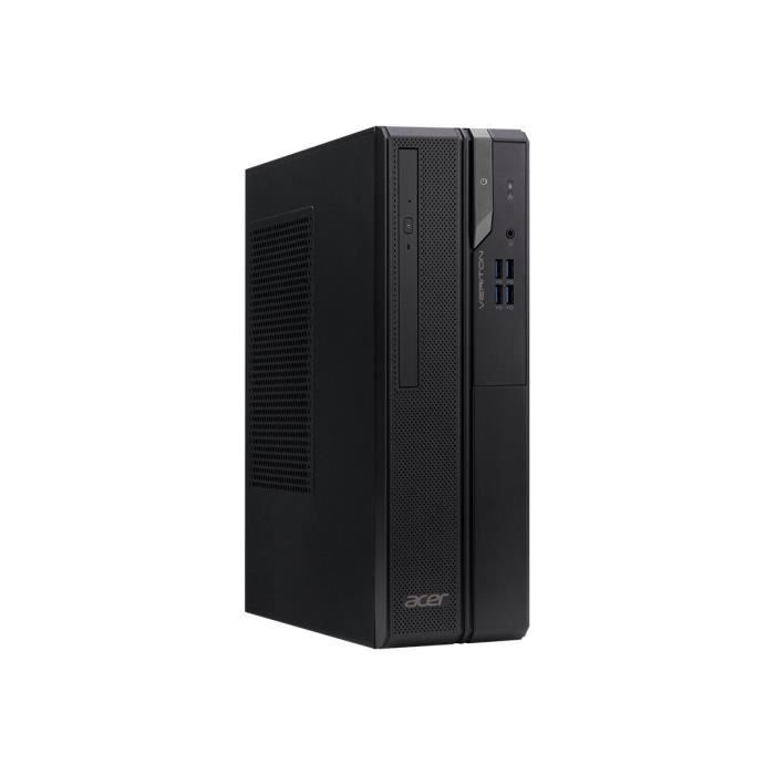 Ordinateur de bureau – Acer – Veriton X2 VX2690G – Core i3 12100 3.3 GHz – 8 Go RAM – SSD 256 Go