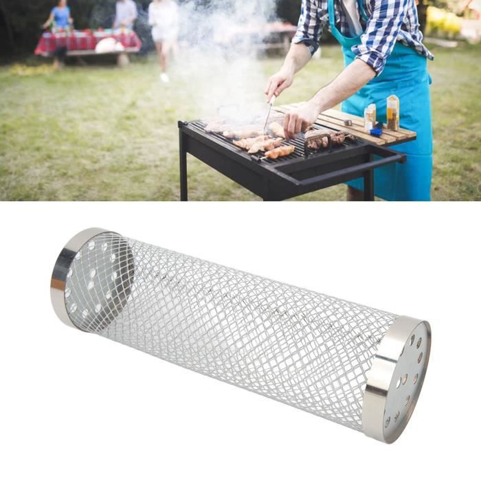 Grille De Barbecue Inox 40 Cm Avec Récupérateur De Jus – Idéale Camping