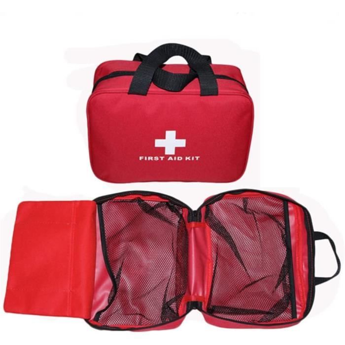 Delmkin Kit de premiers secours portable pour voyage en plein air Delmkin Kit de premiers secours portable pour voyage en plein air