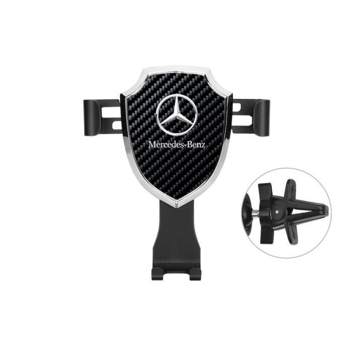 Noir - Support de téléphone portable pour voiture, Accessoires pour Mercedes Benz W203, W205, W204, W164, W14