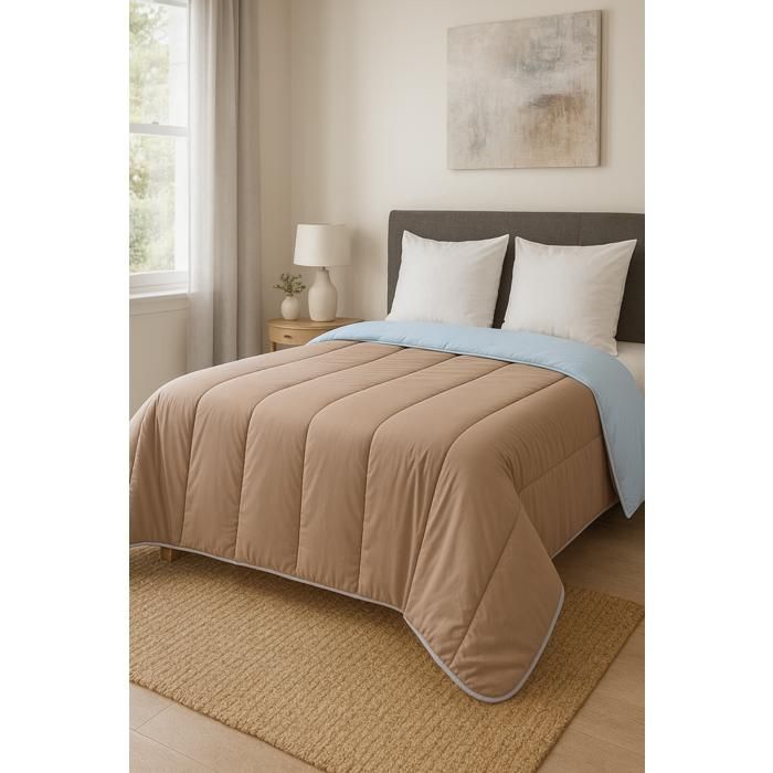 Couette - Mortreux - 240x260 cm - Ultra chaude - Microfibre - Hiver