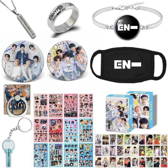Coffret Cadeau Blackpink Kpop - Porte-clés, Autocollants, Bracelet, Portefeuille, Bande Réfléchissante - Pour Fans Blink - 7