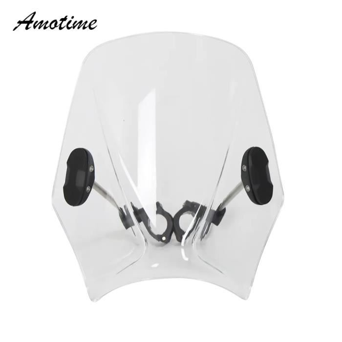 Écran Pare-Brise Transparent E-BIKERS Givi Pour Honda SH 125, 150, 350 (2020-2024) - 54 X 49 Cm