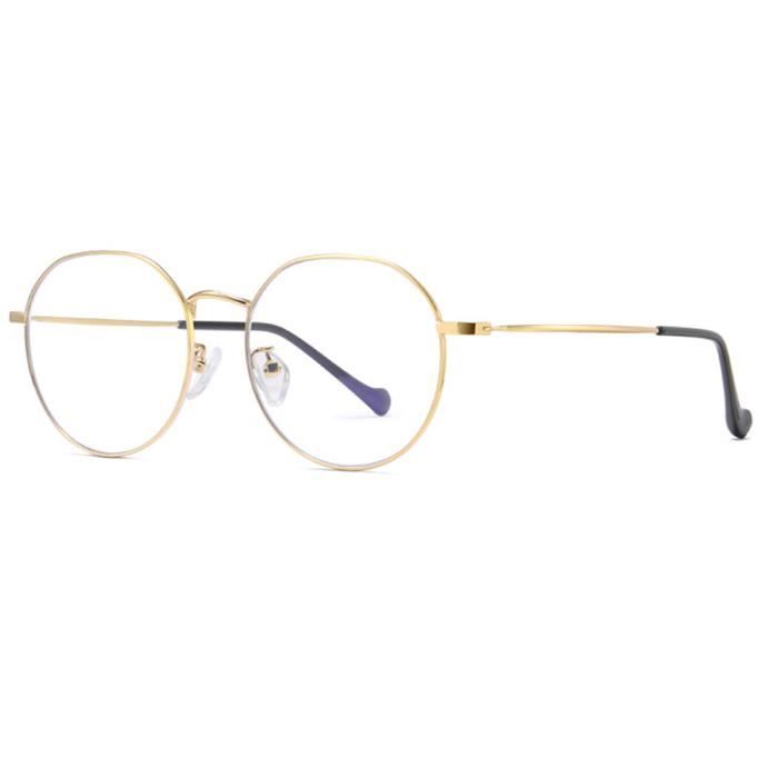 Lunette lumiere bleue ronde Clearance