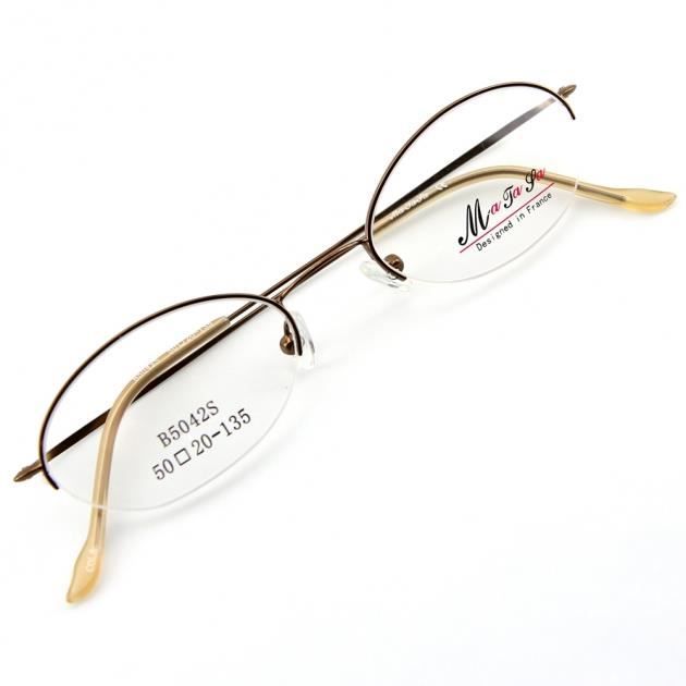 Lunette sales demi monture
