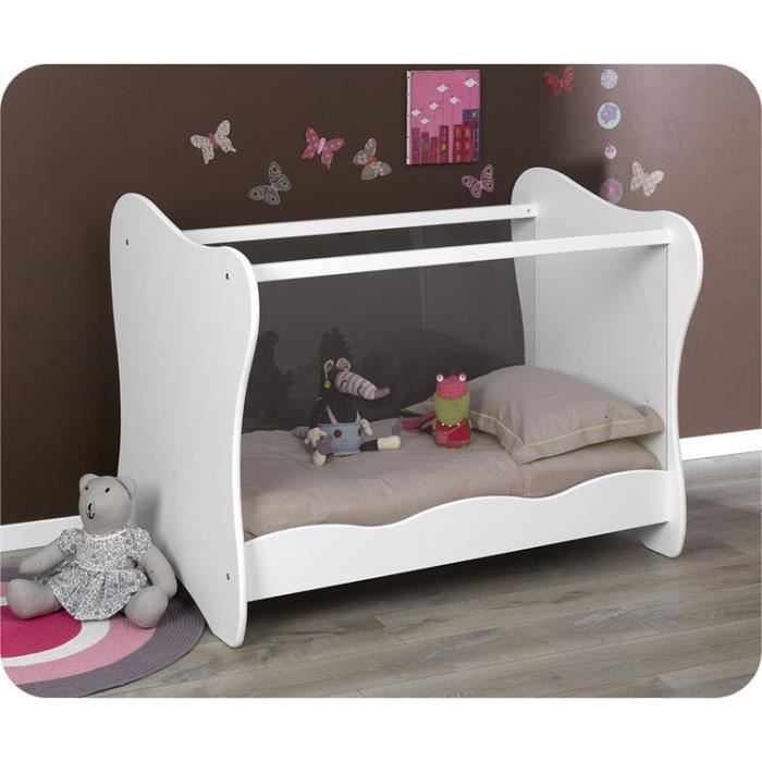 Eb Lit Bebe Iris Blanc Cdiscount Puericulture Eveil Bebe Eb Lit Bebe Iris Blanc Cdiscount Puericulture Eveil Bebe