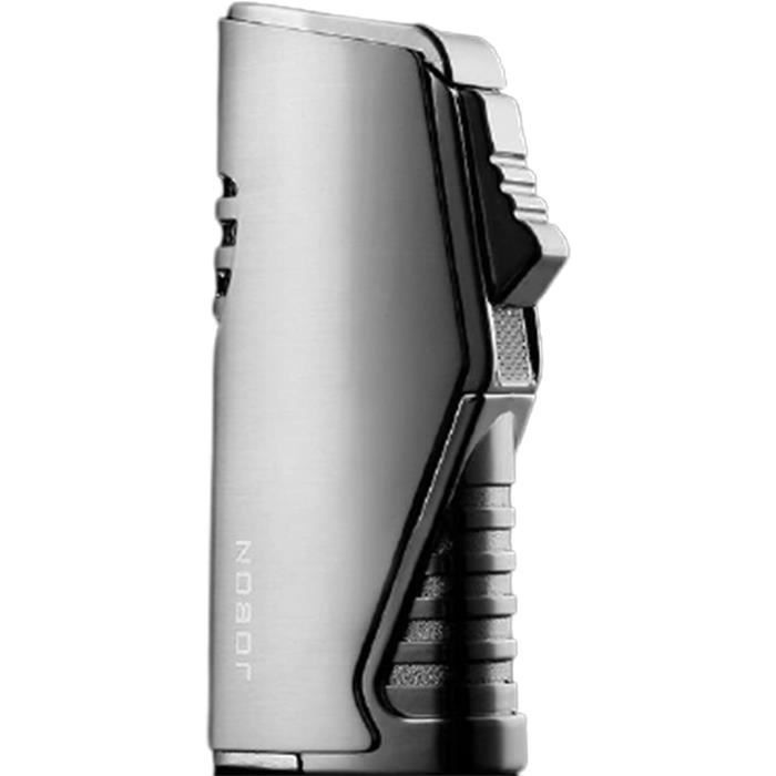 Briquet Tempête Jopoo - Flamme Jet Rechargeable 1300°C (Sans Gaz)
