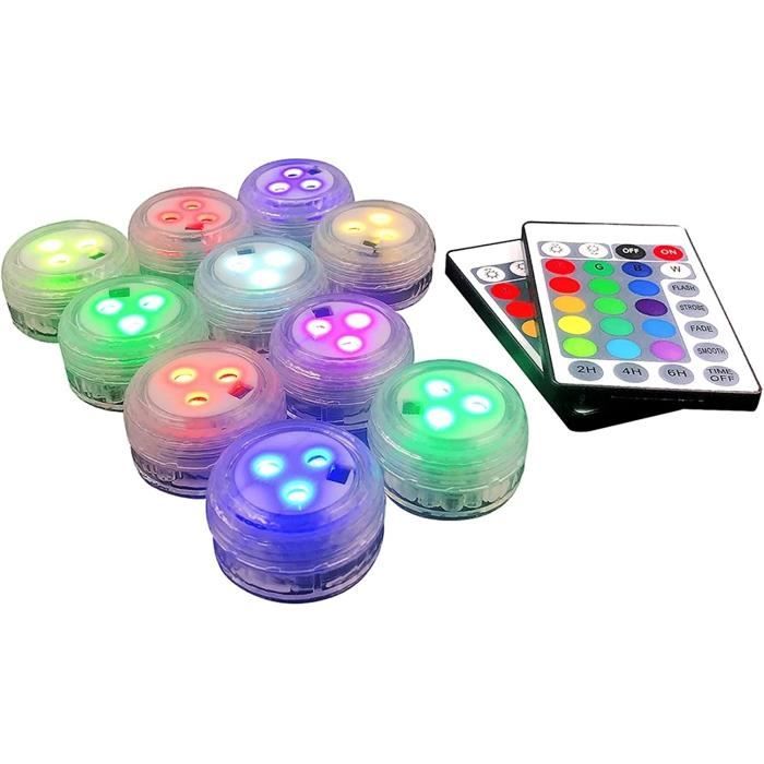 Eclairage de Bassin Lampe de Piscine Lampe de piscine RVB Lumière sous-marine, étang lumineux