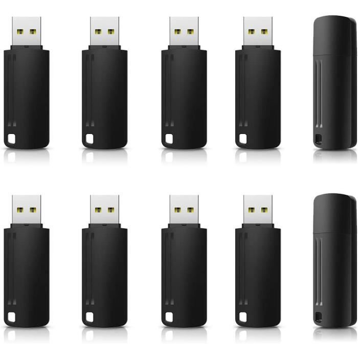 Lot De 20 Clé USB 4 Go USB 2.0 Mémoire Flash Drive Clef USB Pivotantes