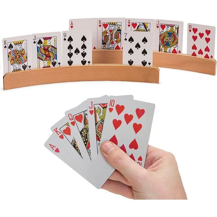 Porte-Cartes Jouer Support Carte Mains Libres en Plastique - AUTREMENT -  Design Pratique et Polyvalent - Cdiscount Jeux - Jouets