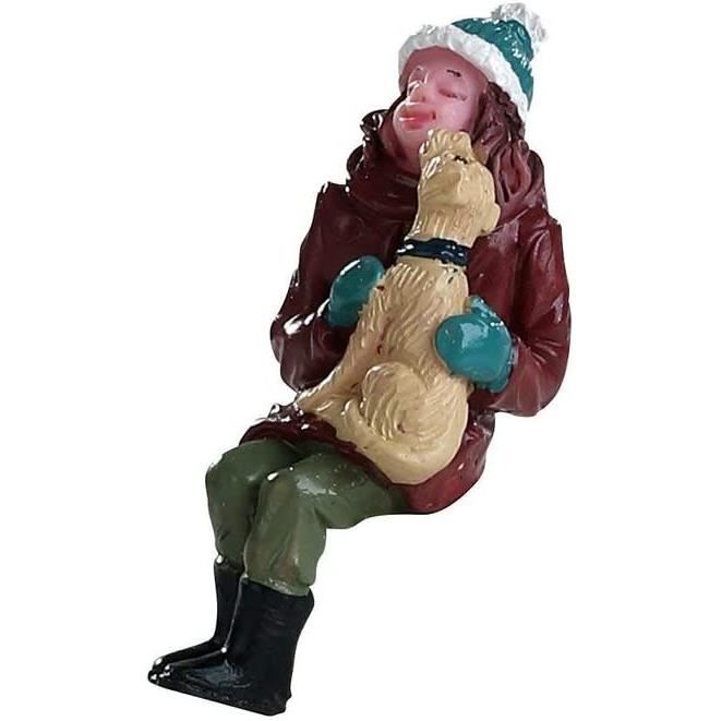 Lemax Figurine Village de Noël : Puppy Kisses - 82587[217] - Cdiscount