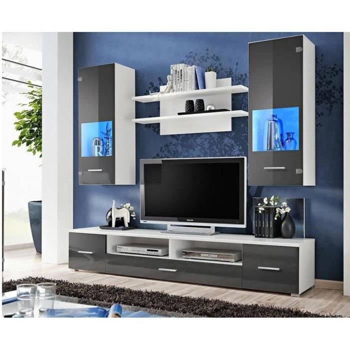 Ensemble Meuble Tv Corte Ii Gris Eclairage Sans Leds Ensemble Meuble Tv Achat Vente Meuble Tv Ensemble Meuble Tv Corte Ii Gr Cdiscount
