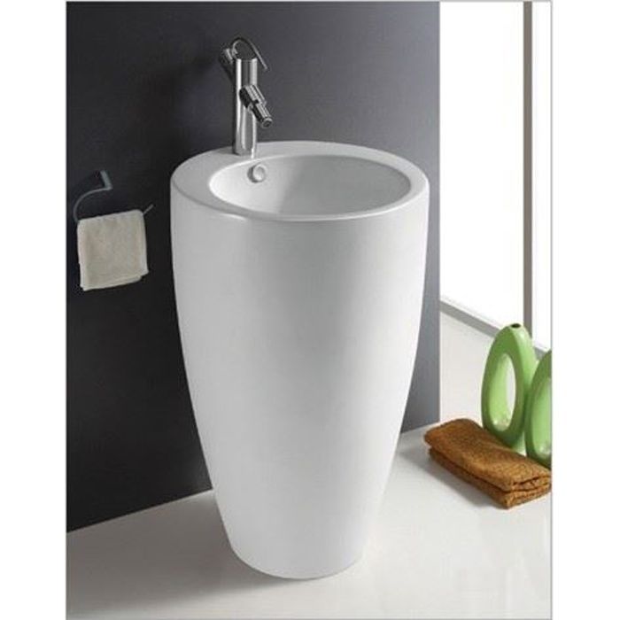 Lavabo Totem Design Ove Achat Vente Evier De Cuisine Lavabo