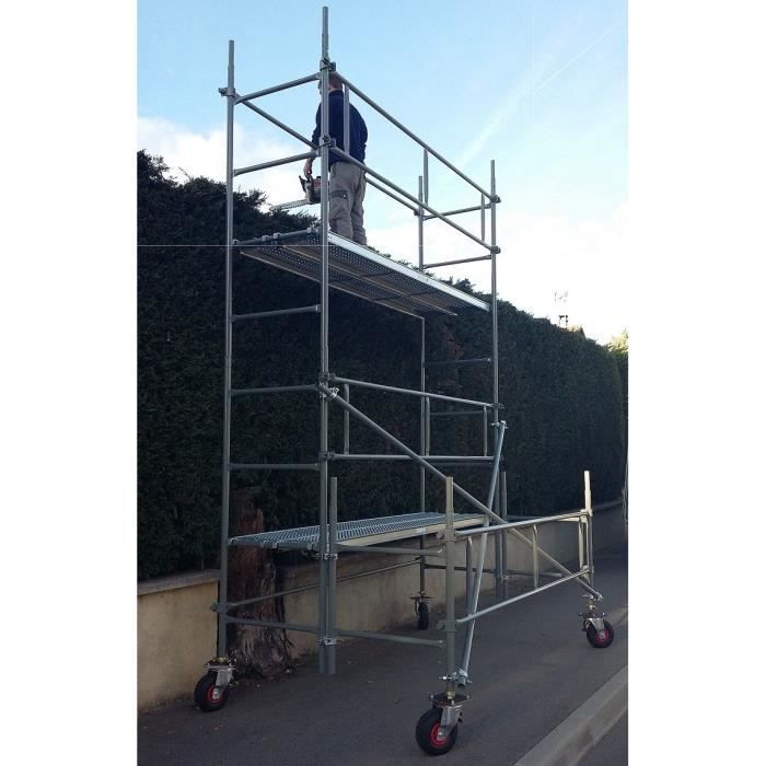 echafaudage de jardin taille haie 3m x 5m cdiscount bricolage