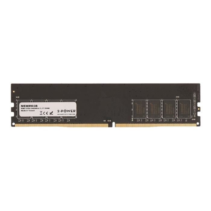 2 Power MEM8903B memoria 8 GB 1 x 8 GB DDR4 2400 MHz 8GB DDR4 2400MHz CL17 DIMM Neuf - vue 2