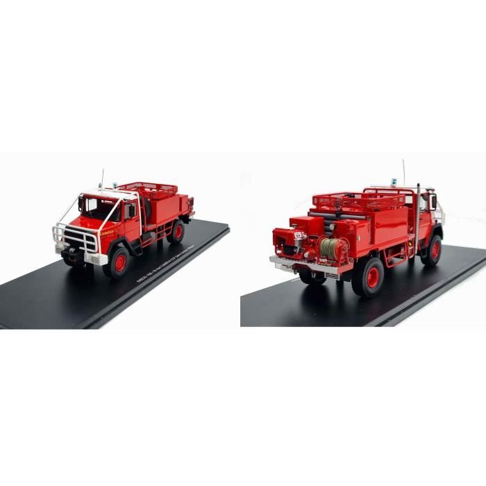 Camion Dei Pompieri Iveco 150 E 28 WS Magirus-Camiya 1/43 – Hachette, Nuovo In Scatola