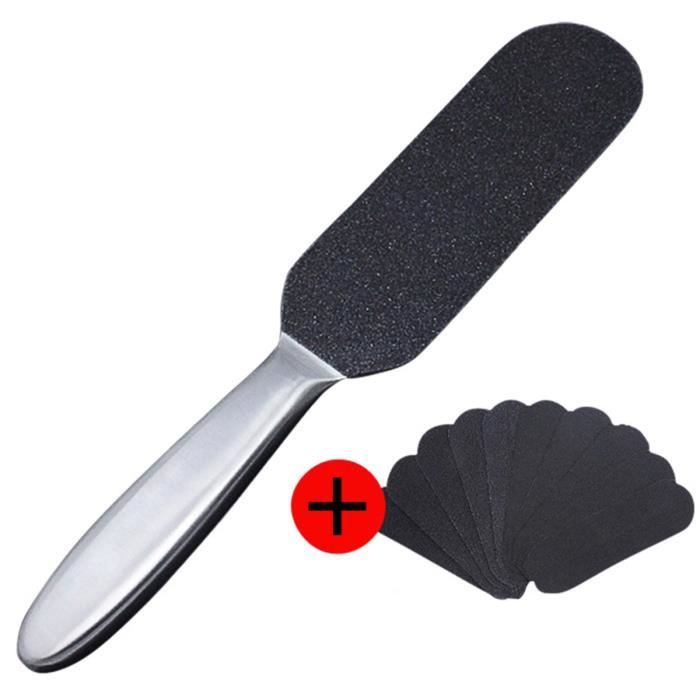 Lime à Ongles Professionnelle En Acier Inoxydable - Double Face - 15.2 Cm - Manuelle