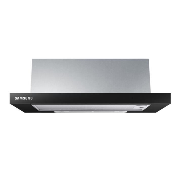 Hotte décorative - SAMSUNG - NK24M1030IB/UR - Couleur Noir - Largeur 60 cm - Mode Evacuation