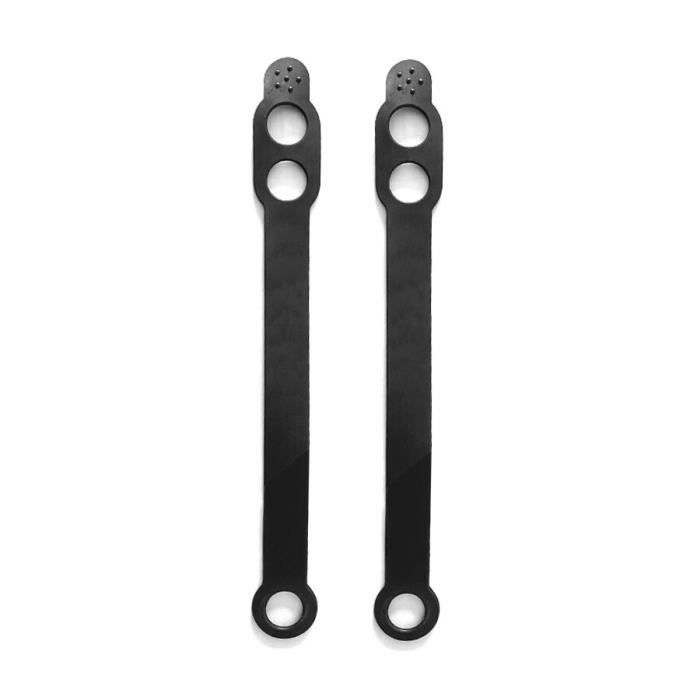Lot De 2 Tiges De Selle Vélo à Dégagement Rapide - Aluminium Rouge, Universel 8mm