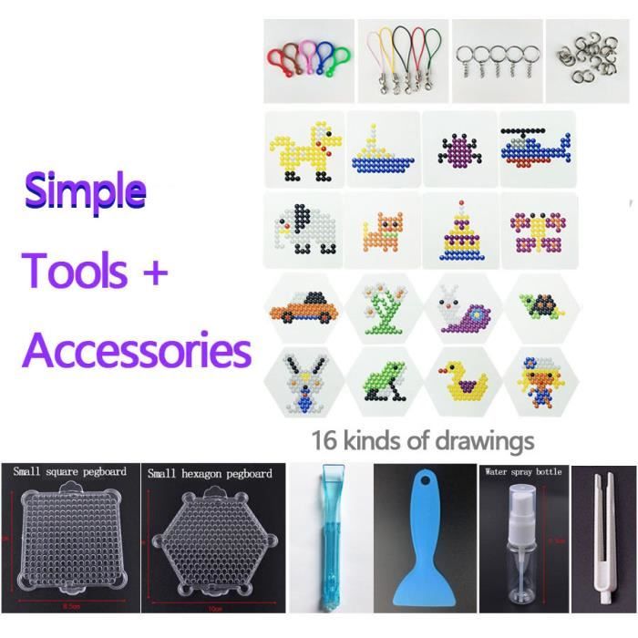 Kit De Création D'elfes D'eau Avec Gel Magique 3D - 18 Moules, 15 Gels Colorés - Activité Manuelle Pour Enfants 3 Ans Et Plus - 7
