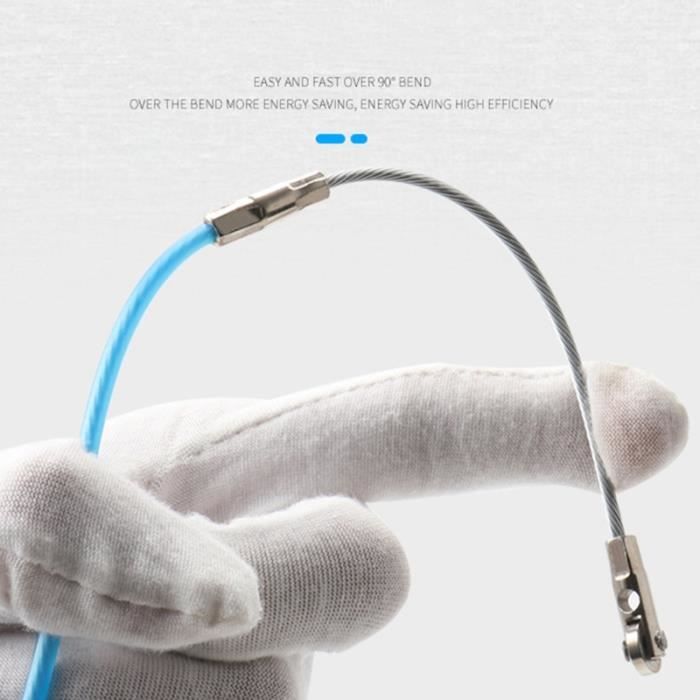 Outil Extracteur Et Serre-câble Extérieur - Rouleau De Corde Bleu, Neuf USA
