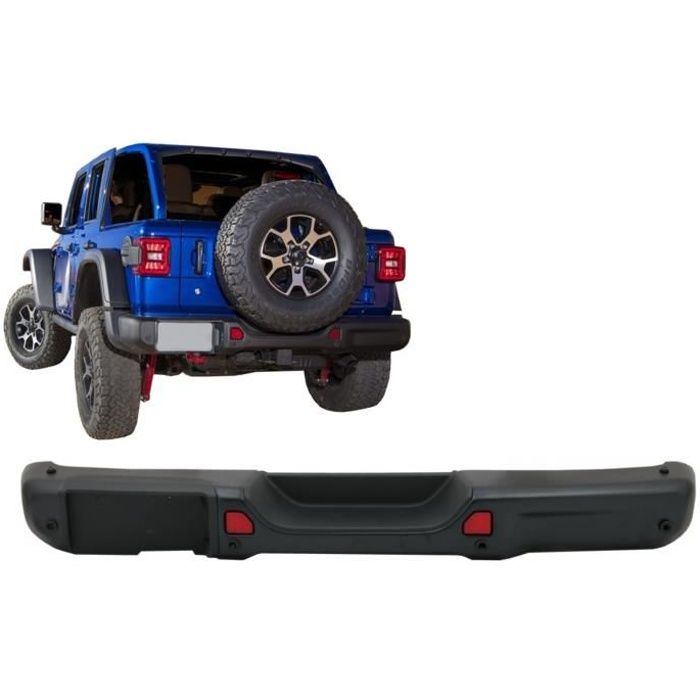 Pare Chocs Arrière Spartan Full Width Jeep Wrangler JK