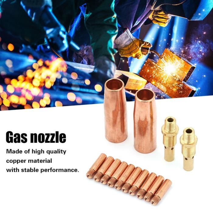 LOT DE 11 Buses Fiables Pour Embout De Torche Pour Support De Buse De Soudeur Mi EUR 20,12