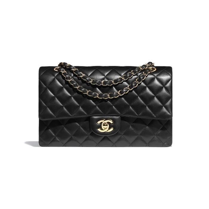Chanel Pochette Classique Timeless pour Femme Sac a Main de Marqu 2023 Nouveau Sac Bandouliere Pas Cher Noir Cdiscount Librairie