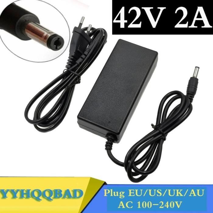 Chargeur de vélo électrique 36V - PowerSmart® - SVD 5 broches - Joycube,  Phylion Lithium - Cdiscount Sport