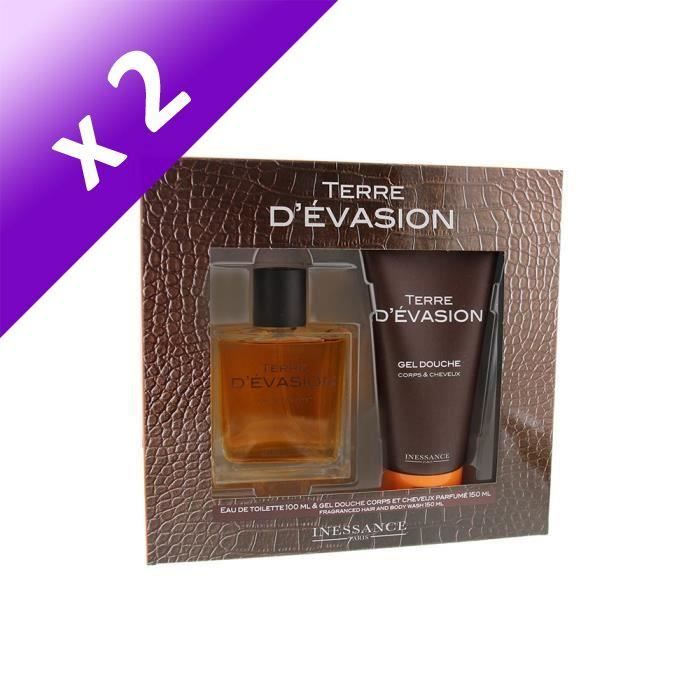 Inessance Coffret Terre Evasion Eau De Toilette 100ml Gel Douche 150ml Cadeau Homme Coffret Parfum Lot De 2 Achat Vente Eau De Toilette Coffret Terre D Evasion X2 Cdiscount