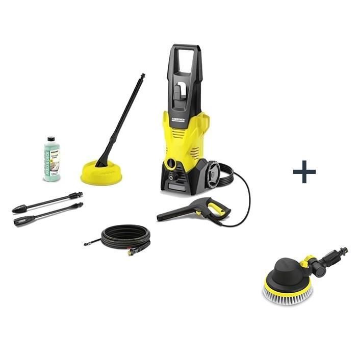 Nettoyeur Haute Pression Karcher K3 Home & Car - 1600W - 120 bar - 25m²/h -  avec Home