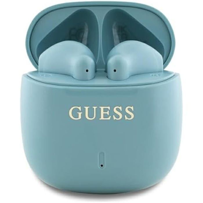Écouteurs Bluetooth TWS - CG MOBILE - Guess - Autonomie 24h - IPX5 - Turquoise