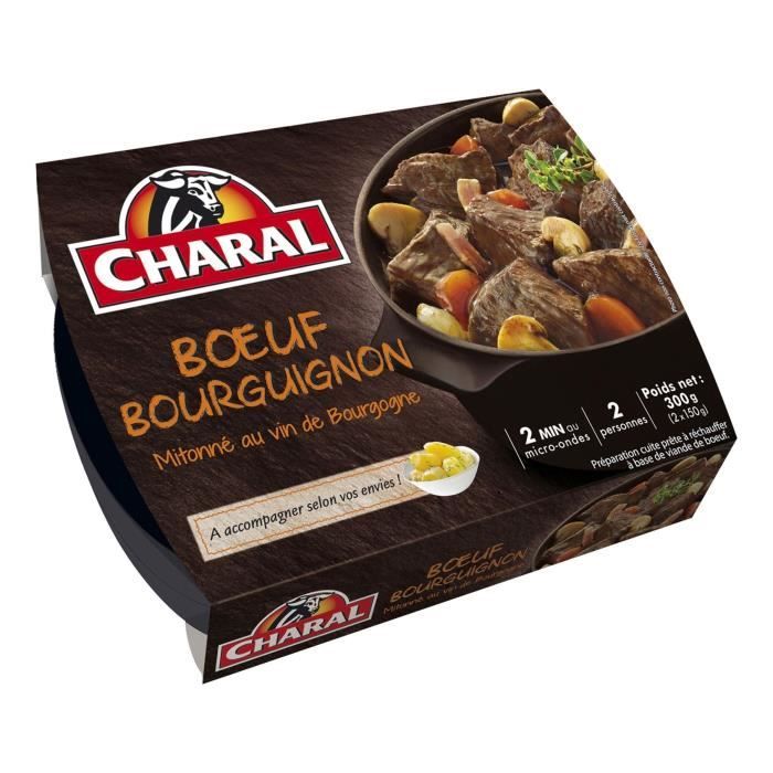 Bœuf Bourguignon Mitonne Au Vin 300 G Charal Achat Vente Plat