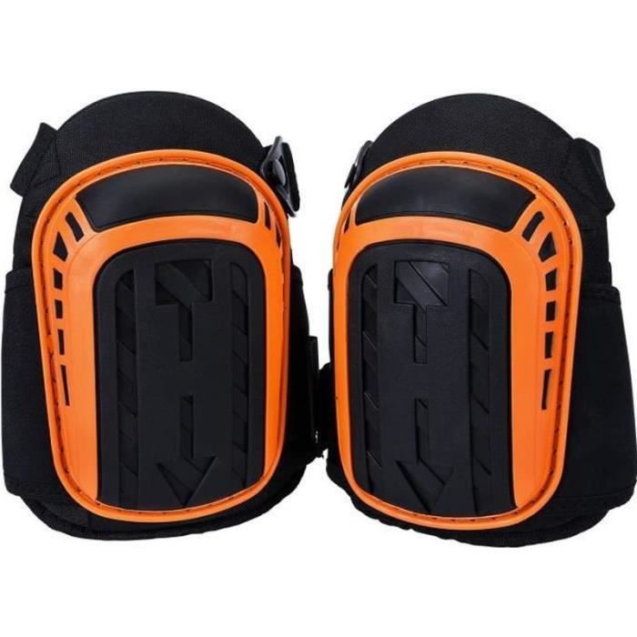 Genouillères - Avec Coussinets En Gel Confortables Et Sangles Réglables - Adaptées Au Travail